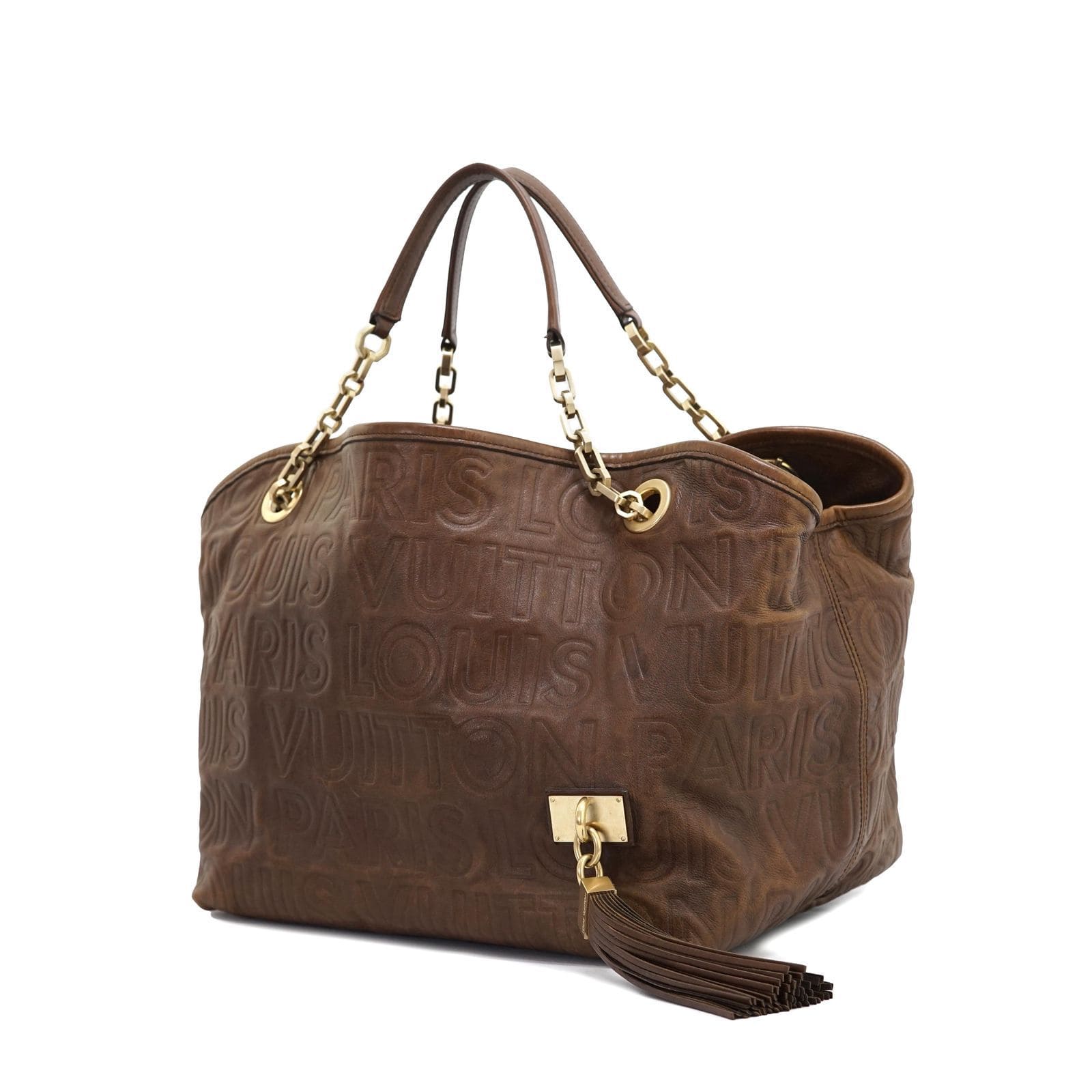 Souple Whisper Embossed Brown GHW