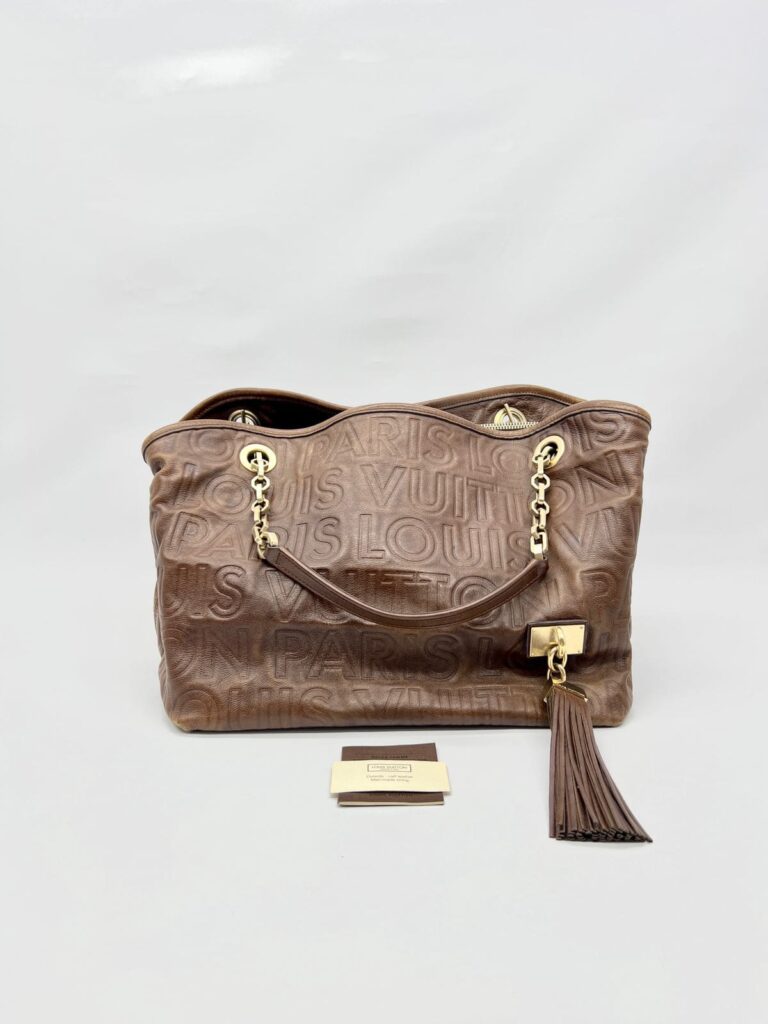 Souple Whisper Embossed Brown GHW