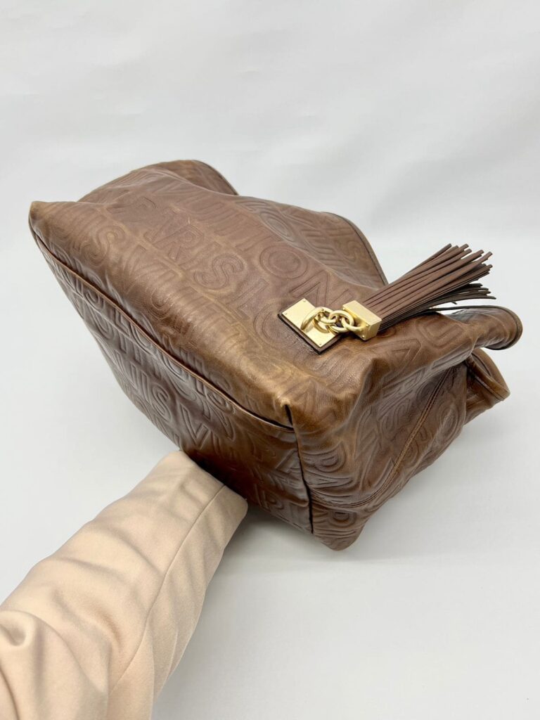 Souple Whisper Embossed Brown GHW