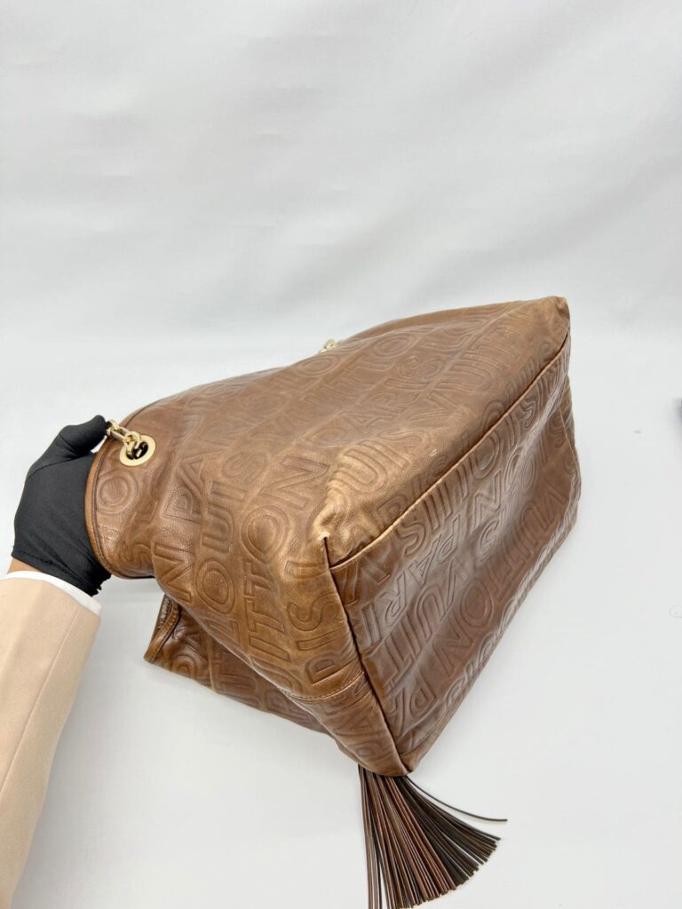 Souple Whisper Embossed Brown GHW