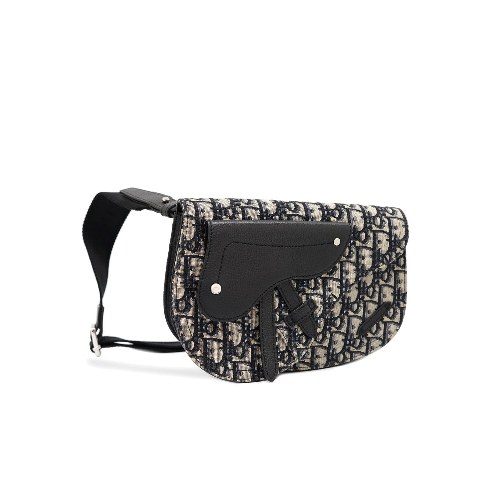 Saddle Messenger Homme Oblique Blue Canvas SHW