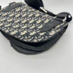 Saddle Messenger Homme Oblique Blue Canvas SHW