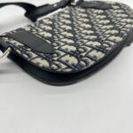 Saddle Messenger Homme Oblique Blue Canvas SHW