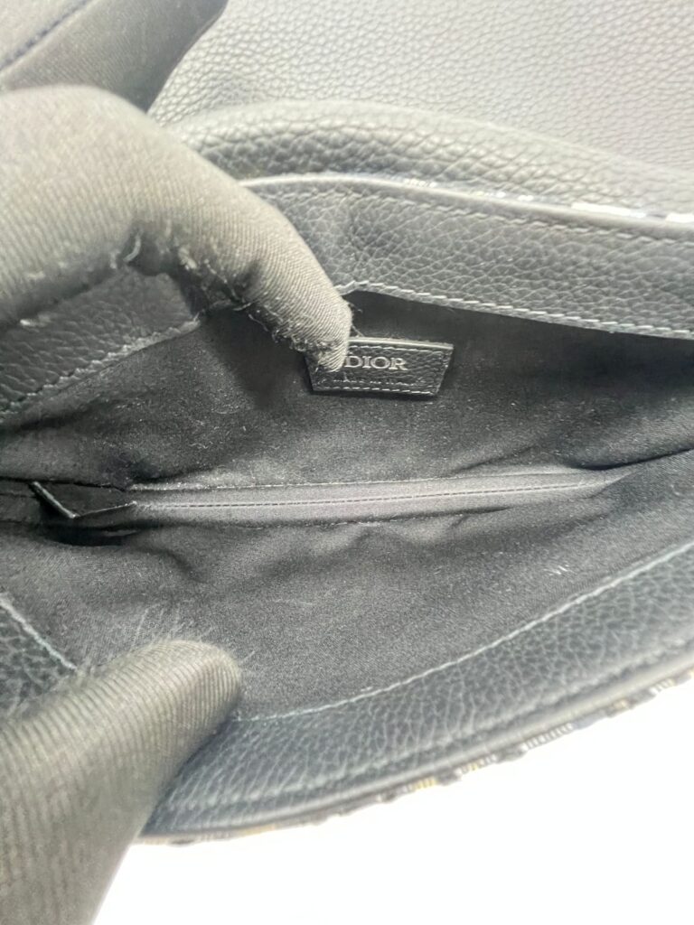 Saddle Messenger Homme Oblique Blue Canvas SHW