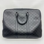 Briefcase Business Guccissima Black SHW
