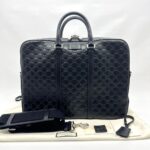 Briefcase Business Guccissima Black SHW