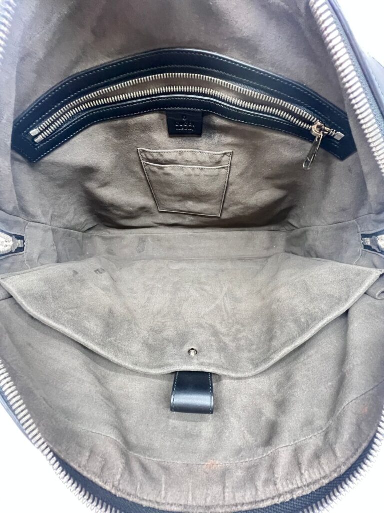 Briefcase Business Guccissima Black SHW