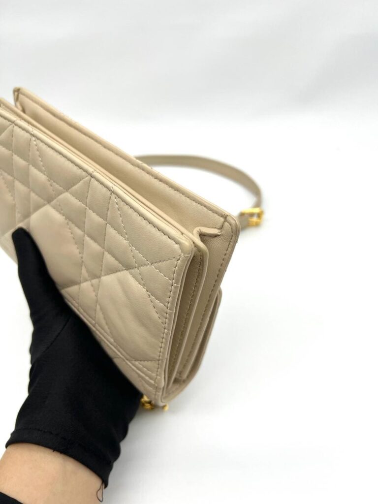 Mini Miss Caro Lambskin Beige GHW