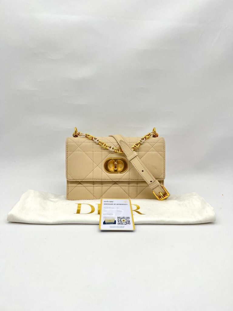 Mini Miss Caro Lambskin Beige GHW