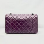 Reissue 2.55 Crinkled Calf Purple SHW