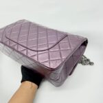 Reissue 2.55 Crinkled Calf Purple SHW