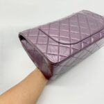 Reissue 2.55 Crinkled Calf Purple SHW