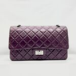 Reissue 2.55 Crinkled Calf Purple SHW