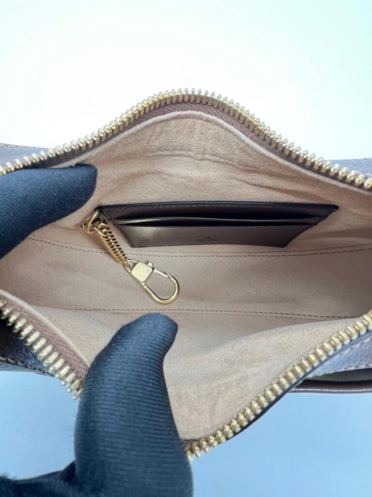 Interlocking Halfmoon Gg Supreme Brown GHW