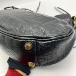 Small Le Cagole Black Agneau GHW