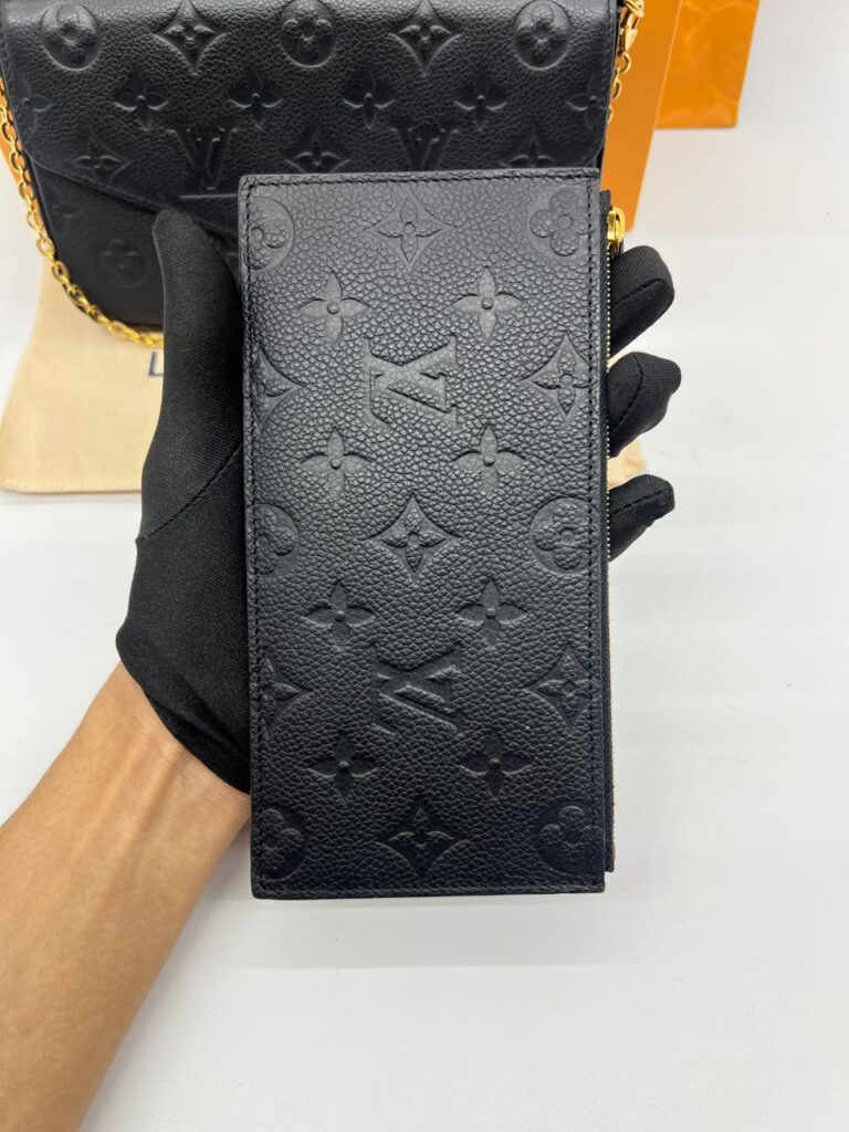 Felicie GM Monogram Empreinte Noir GHW