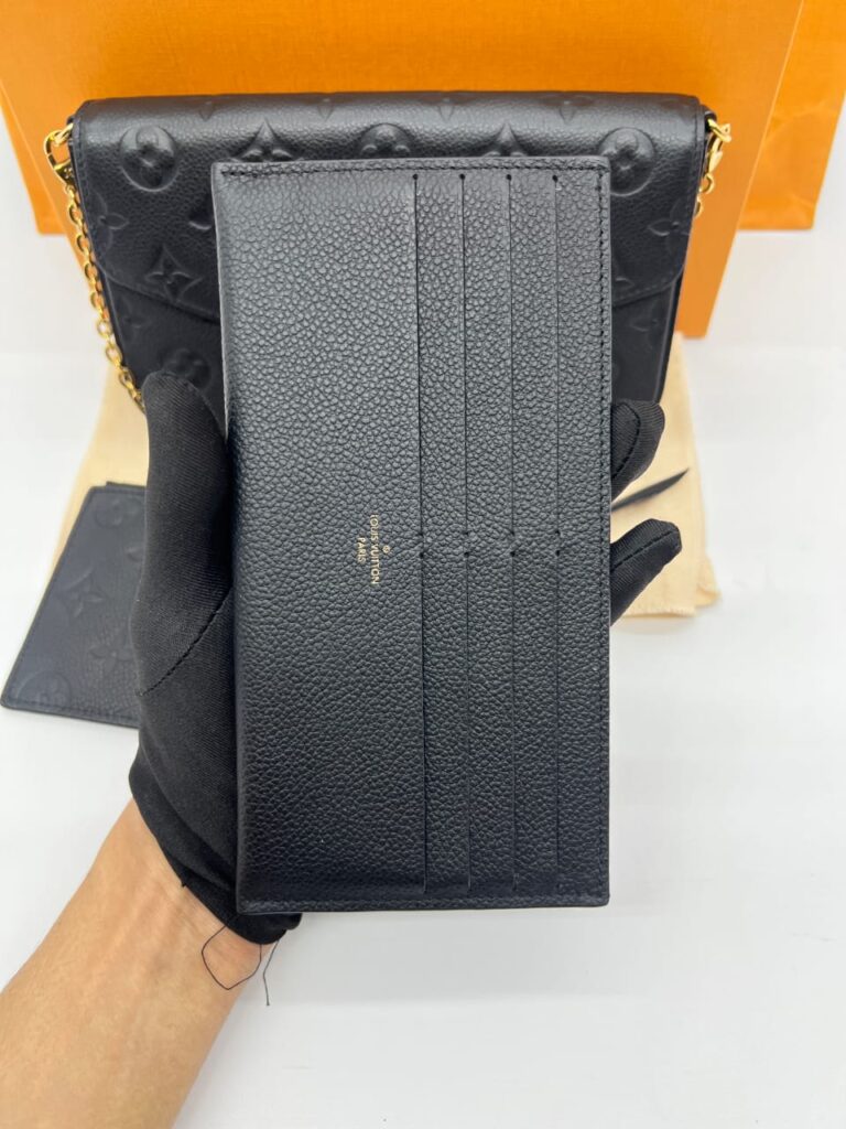 Felicie GM Monogram Empreinte Noir GHW