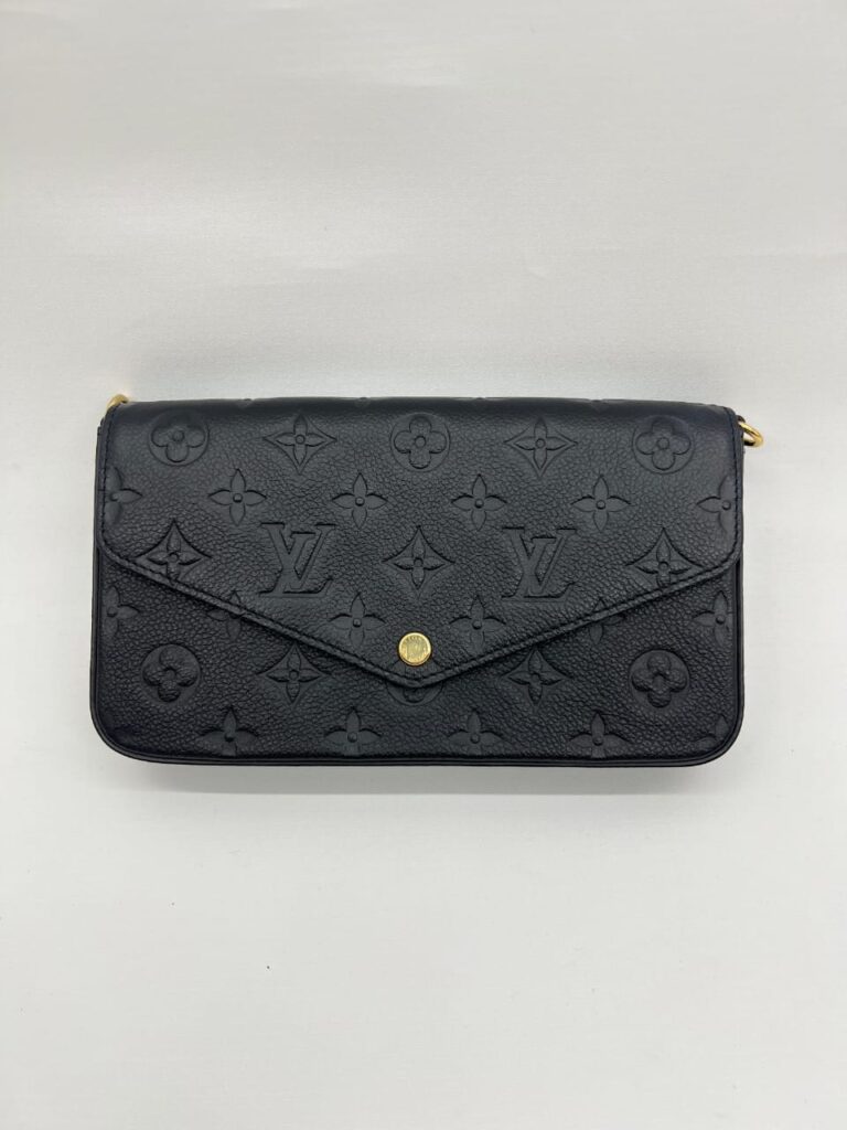 Felicie GM Monogram Empreinte Noir GHW