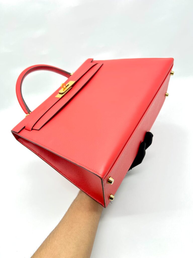 Kelly 32 Epsom Rouge Tomate GHW