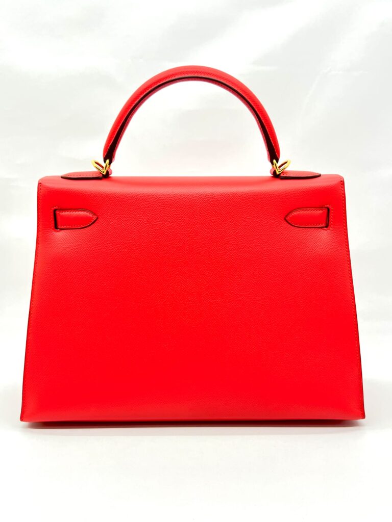 Kelly 32 Epsom Rouge Tomate GHW