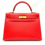 Kelly 32 Epsom Rouge Tomate GHW