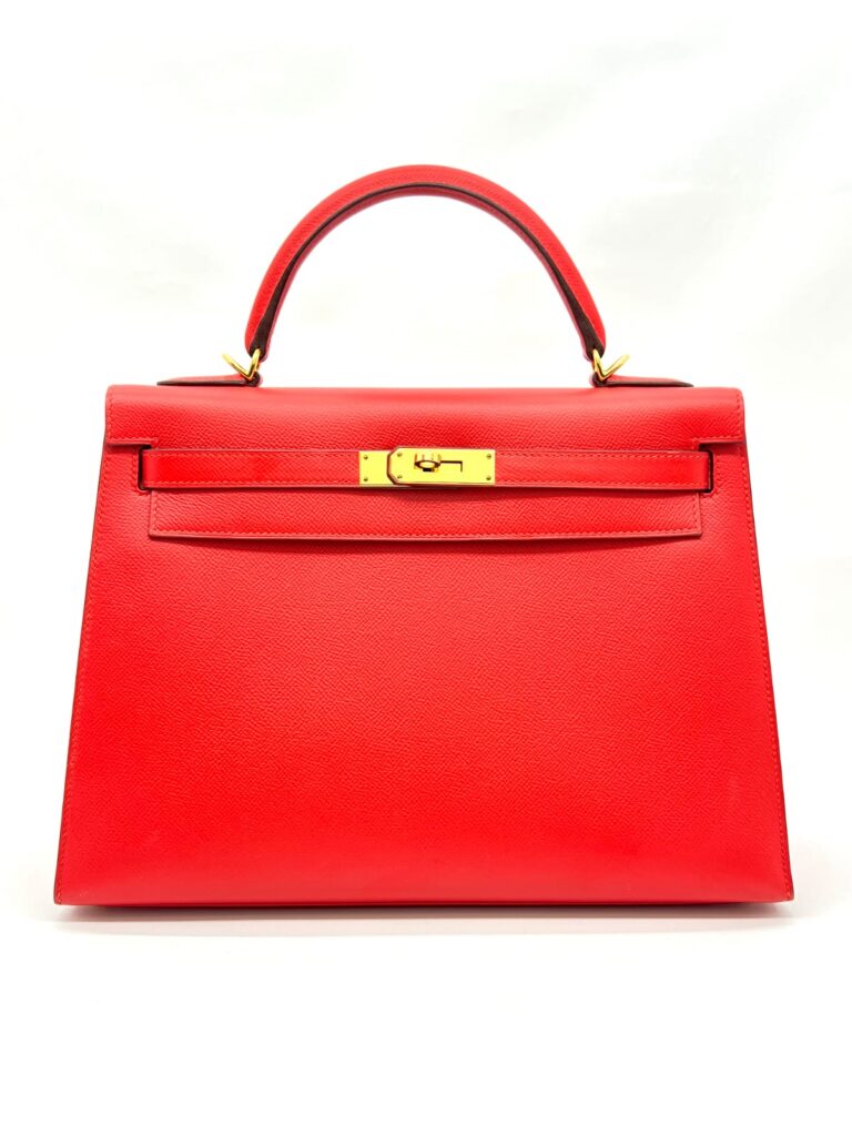 Kelly 32 Epsom Rouge Tomate GHW