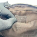 Waist Belt Bag GG Canvas Brown SHW