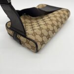 Waist Belt Bag GG Canvas Brown SHW