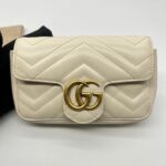 Marmont Super Mini White GHW