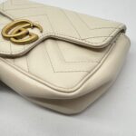 Marmont Super Mini White GHW