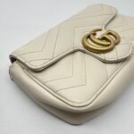 Marmont Super Mini White GHW