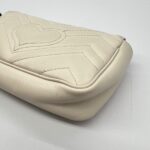 Marmont Super Mini White GHW