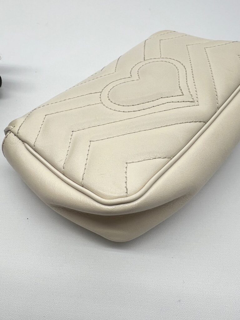 Marmont Super Mini White GHW