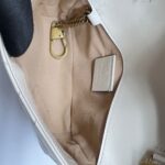 Marmont Super Mini White GHW