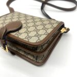 Mini Crossbody Interlocking GG Supreme Brown GHW