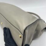 Peekaboo Large Leather Grey