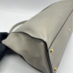 Peekaboo Large Leather Grey