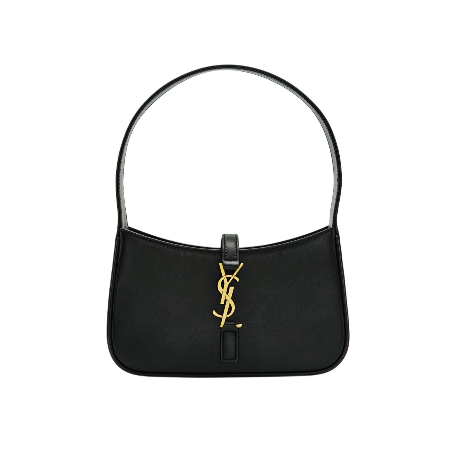 Mini Le 5 A 7 Hobo Black Smooth GHW