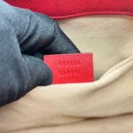 Padlock Shoulder Chain GG Supreme Red GHW