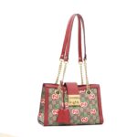 Padlock Shoulder Chain GG Supreme Red GHW