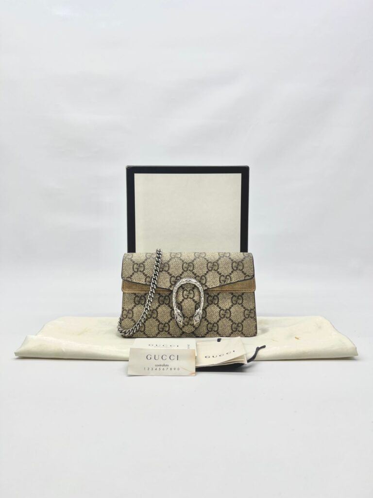 Dionysus Super Mini Gg Supreme Suede SHW