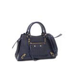 Neo Classic Small Croco Blue GHW