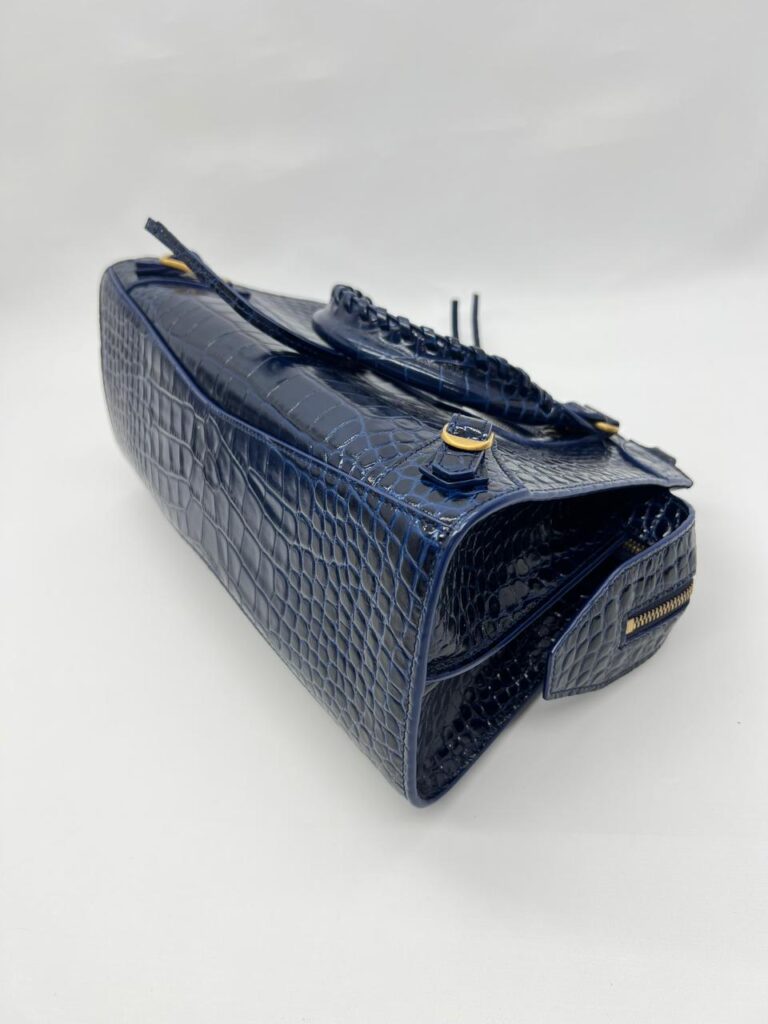 Neo Classic Small Croco Blue GHW