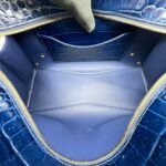 Neo Classic Small Croco Blue GHW