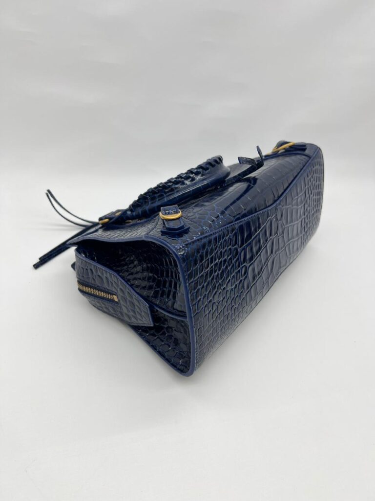 Neo Classic Small Croco Blue GHW