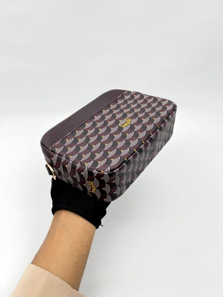 Calibre Soft 17 Crossbody Scale Canvas/Calfskin Ivress Red LGHW