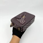 Calibre Soft 17 Crossbody Scale Canvas/Calfskin Ivress Red LGHW