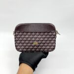 Calibre Soft 17 Crossbody Scale Canvas/Calfskin Ivress Red LGHW