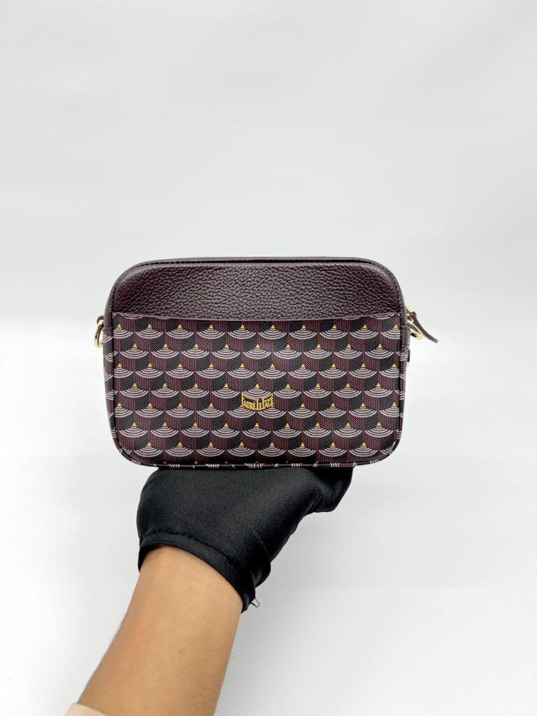 Calibre Soft 17 Crossbody Scale Canvas/Calfskin Ivress Red LGHW