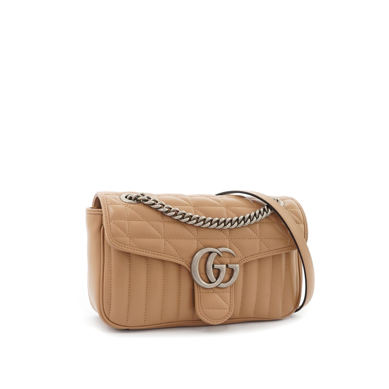 Marmont Small Caramel Geometric RHW